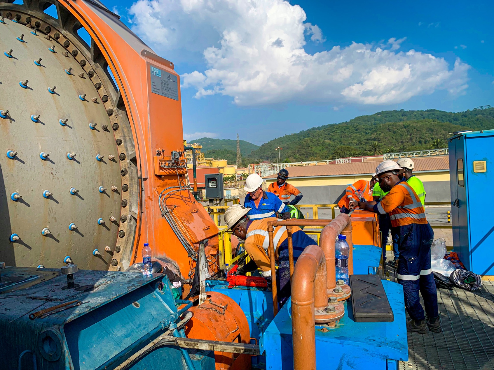 SAG Mill Refurbishment